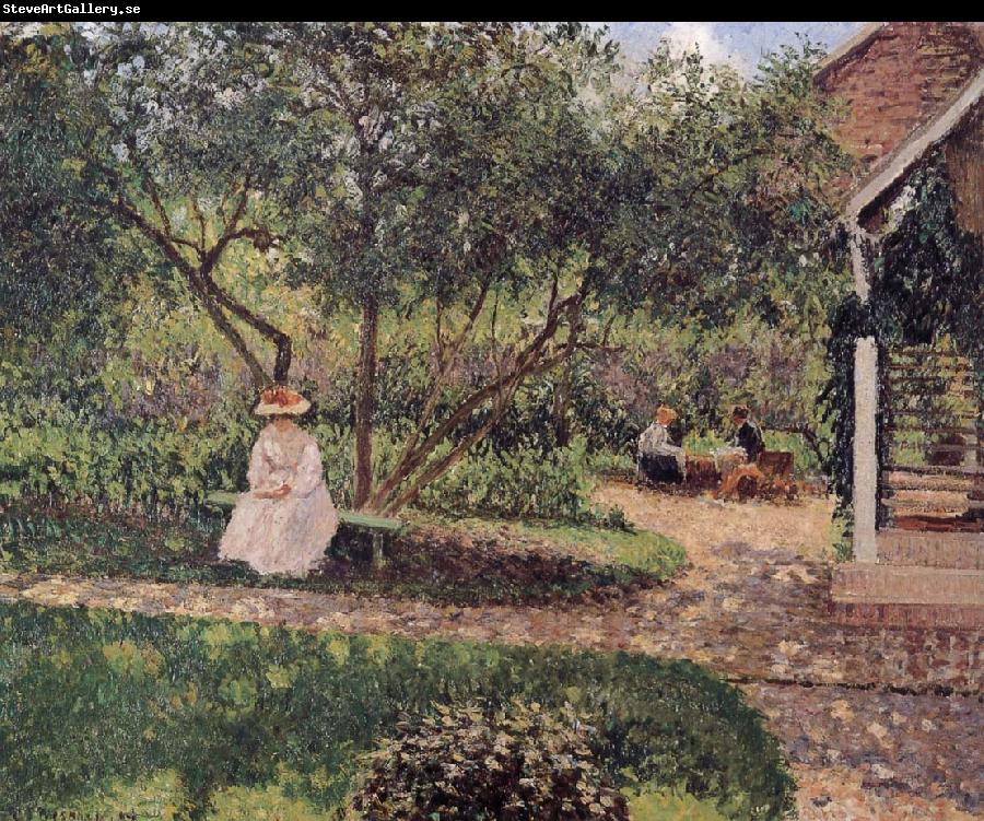 Camille Pissarro corner of the garden